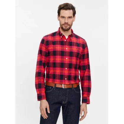 Zdjęcie Tommy Hilfiger Koszula MW0MW33780 Czerwony Regular Fit