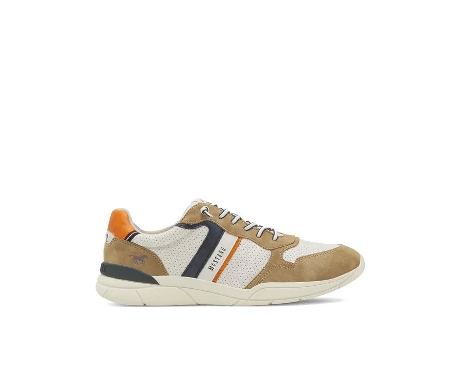 obrazek 1 Mustang Sneakersy 4138-310 Beżowy