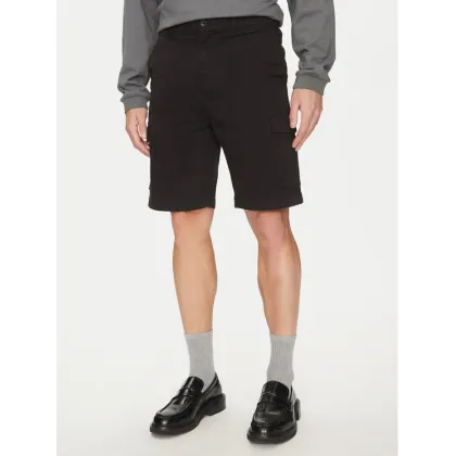 Zdjęcie Calvin Klein Szorty materiałowe Modern Twill K10K114067 Czarny Regular Fit