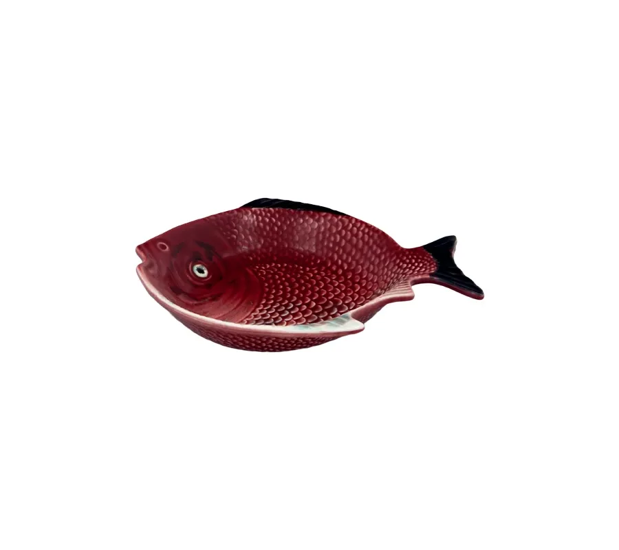 obrazek 1 Wiejski ceramiczny talerz do zupy - Bordallo Pinheiro