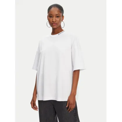 Zdjęcie Juicy Couture T-Shirt Boyfriend JCTES09 Biały Relaxed Fit