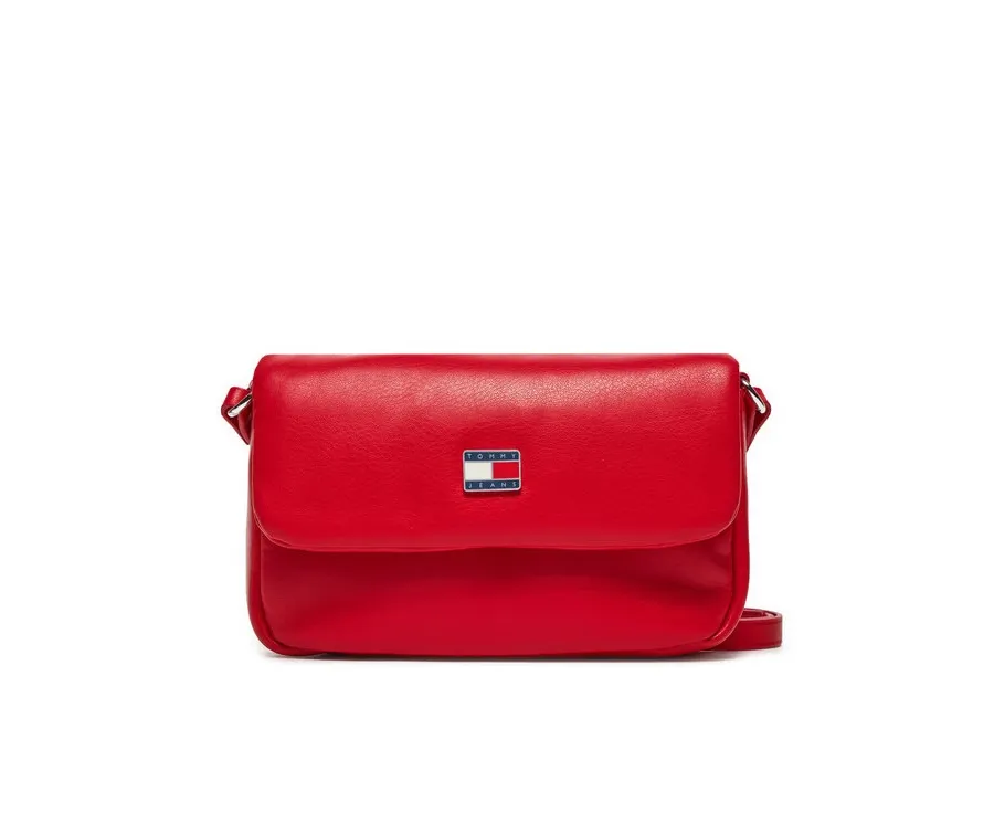 obrazek 1 Tommy Jeans Torebka Tjw Pillow Flap Crossover AW0AW16978 Czerwony