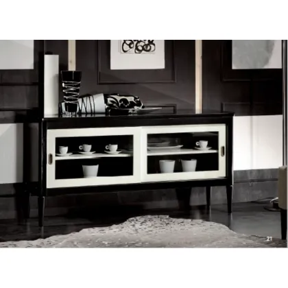 Zdjęcie Wyjątkowy kredens z 2 drzwiami przesuwnymi z Włoch - Fratelli Mirandola