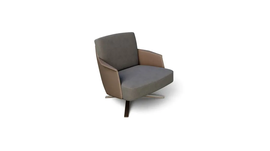 obrazek 1 Designerski  włoski fotel obrotowy