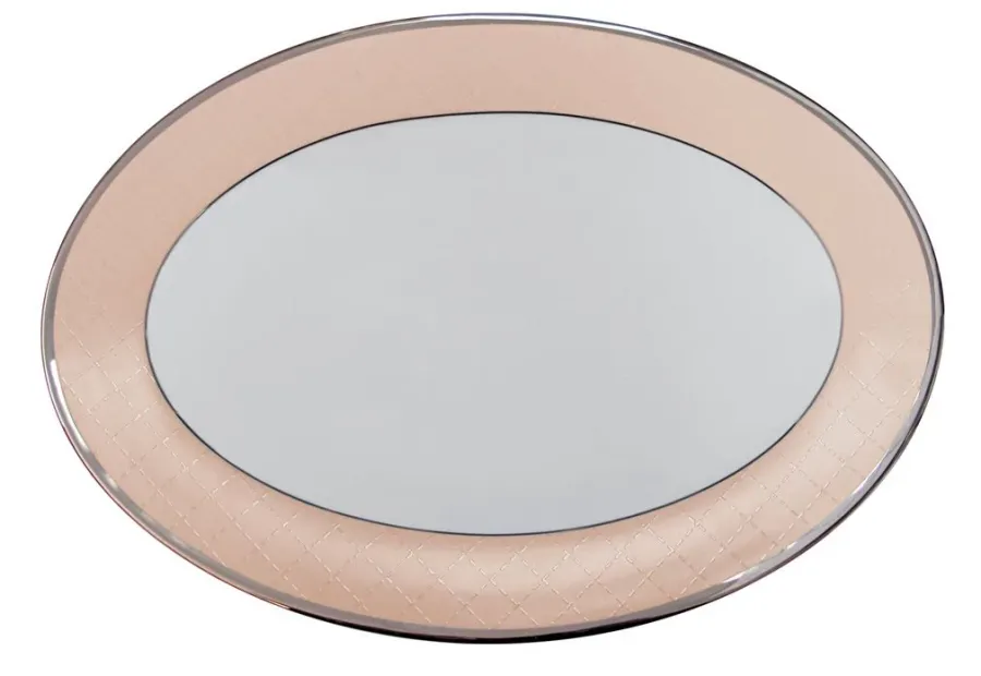 obrazek 1 Zjawiskowy porcelanowy owalny półmisek 39 cm