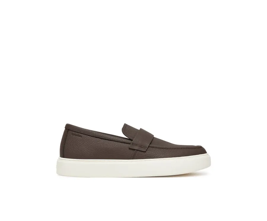 obrazek 1 Calvin Klein Sneakersy Moccasin Lth Unlined HM0HM01813 Brązowy