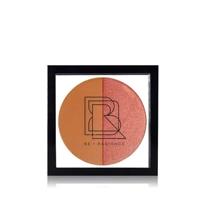 Zdjęcie BE + RADIANCE Set + Glow Probiotic Powder + Highlighter Paleta rozświetlaczy 10 g N°50