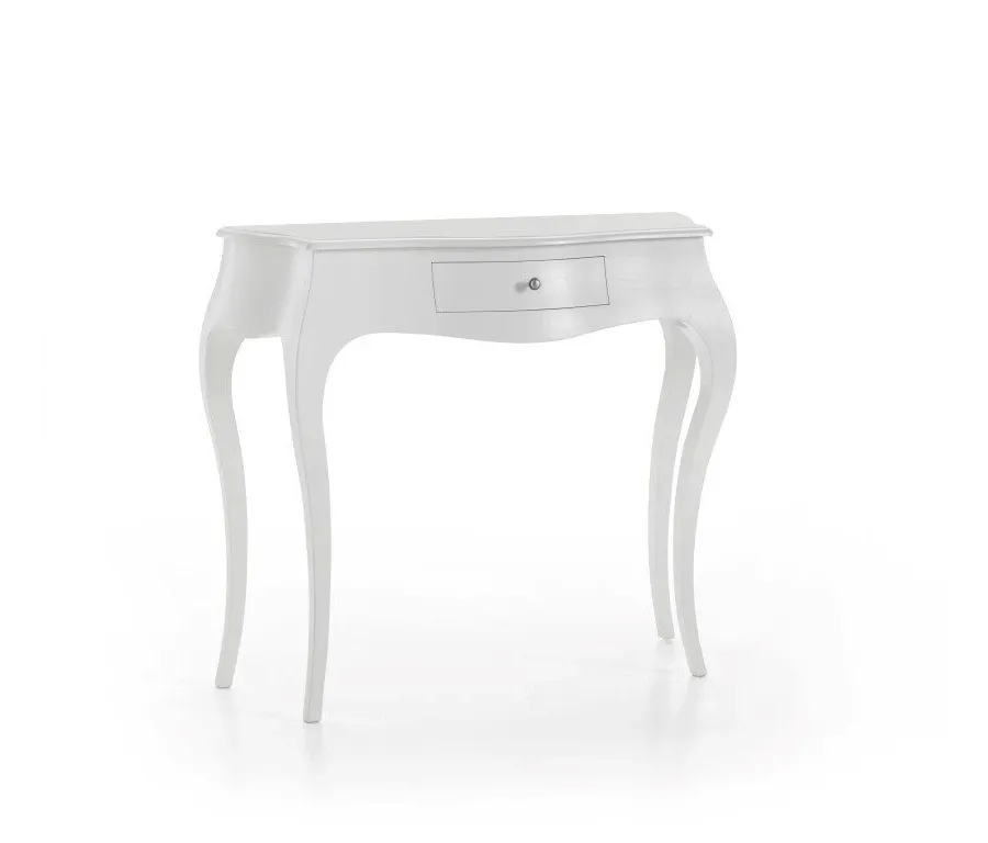 obrazek 1 Urzekająca konsola z 1 lakierowaną szufladą, z Włoch - Zanini