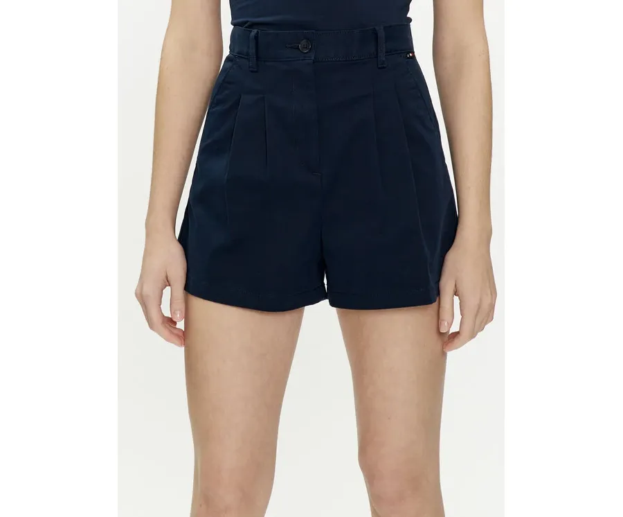 obrazek 1 Tommy Jeans Szorty materiałowe Claire DW0DW17775 Granatowy Regular Fit