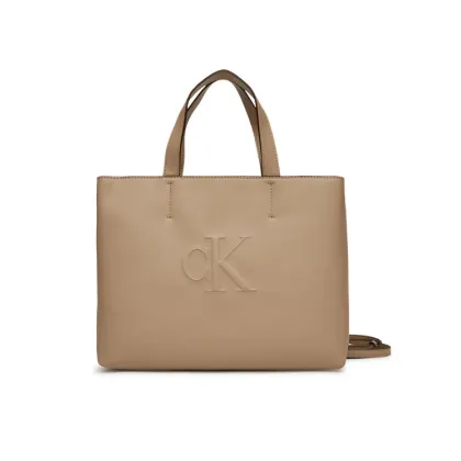 Zdjęcie Calvin Klein Jeans Torebka Sculpted Mini Ew Tote LV04K3111G Beżowy