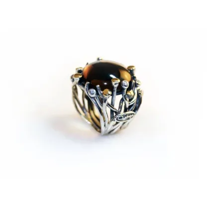 Picture Original artistic silver ring - Astorga