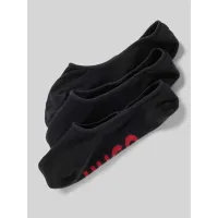 Zdjęcie Skarpetki stopki z nadrukiem z logo w zestawie 3 szt.