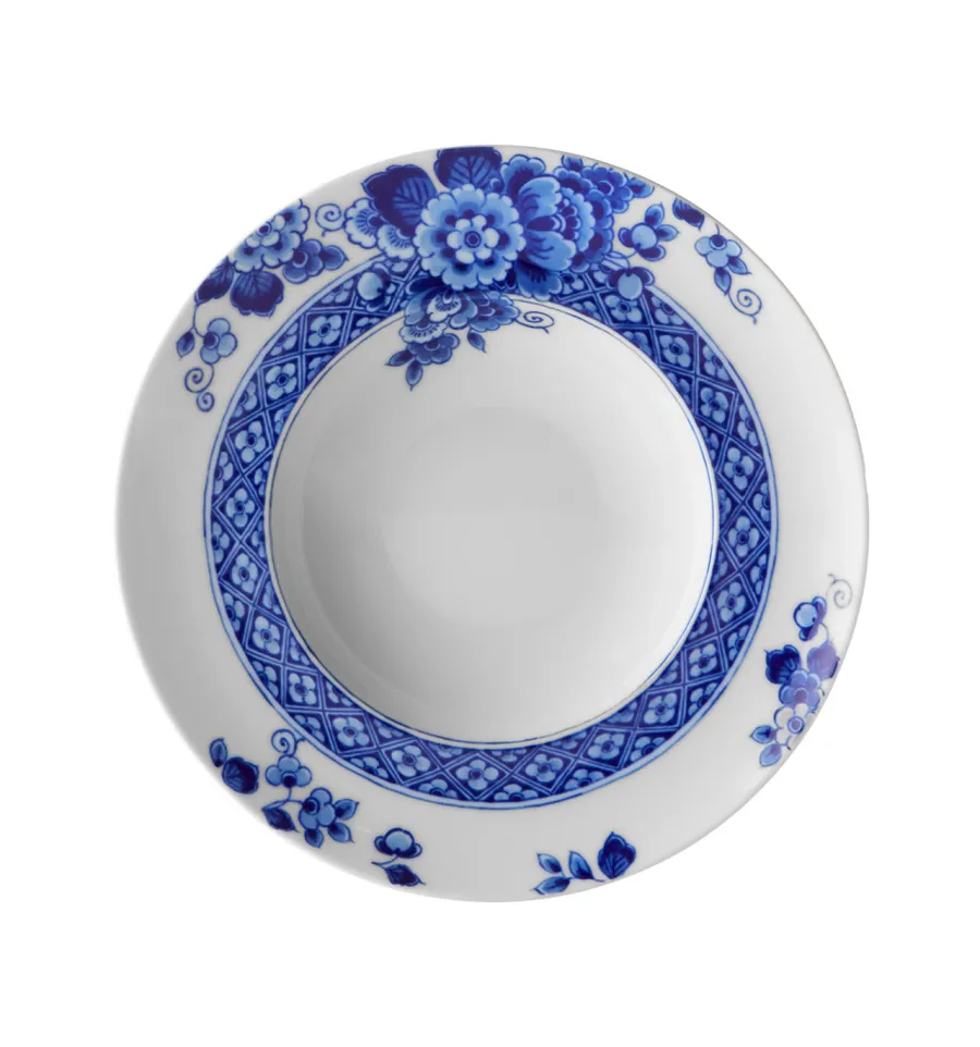 obrazek 1 Talerz do zupy z kolekcji Blue Ming zainspirowanej stuletnią tradycją porcelany Delf - Vista Alegre