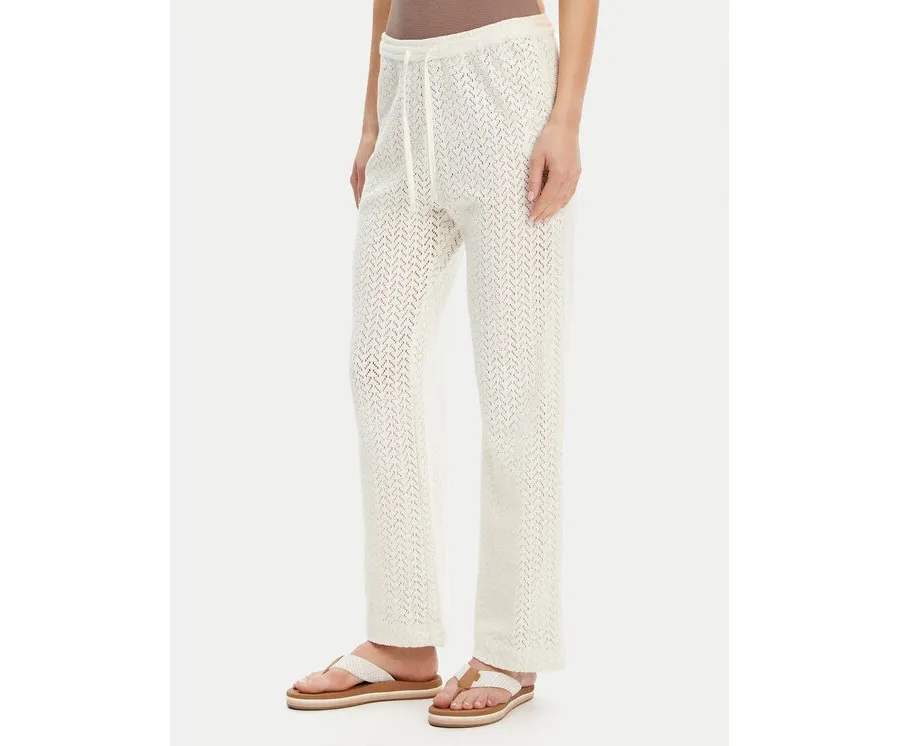 obrazek 1 Roxy Spodnie materiałowe ERJX603437 Écru Regular Fit