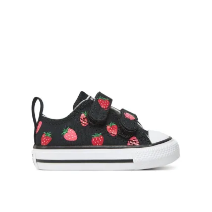 Zdjęcie Converse Trampki Chuck Taylor All Star Strawberries Easy-On A14929C Czarny