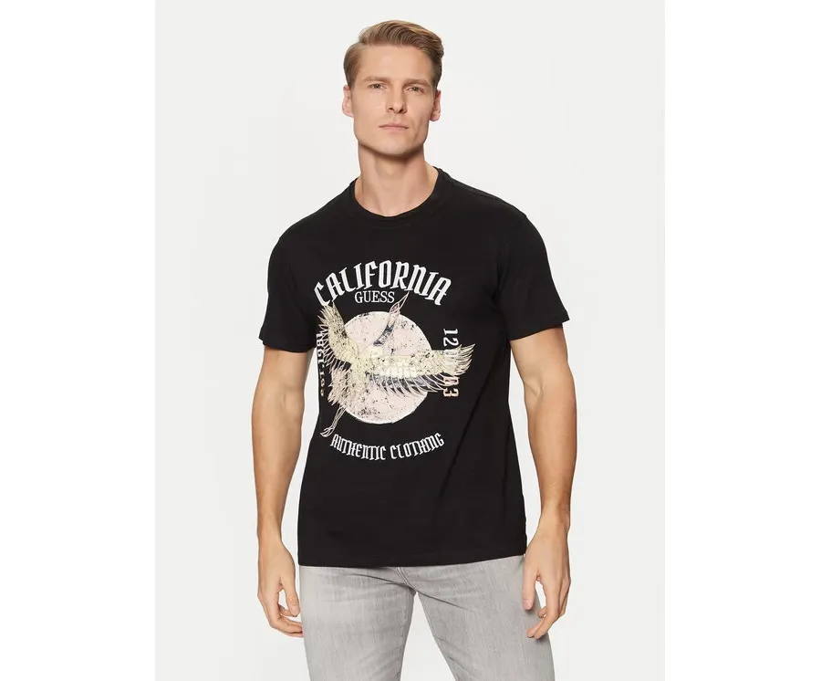 obrazek 1 Guess T-Shirt M5RI19 K8FQ4 Czarny Regular Fit