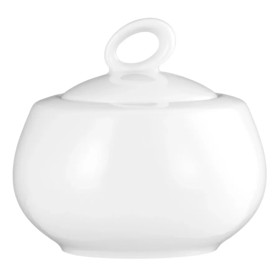 obrazek 1 Luksusowa biała porcelanowa cukiernica w stylu nowoczesnym - Seltmann Weiden