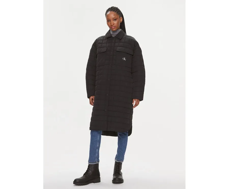 obrazek 1 Calvin Klein Jeans Kurtka przejściowa J20J221380 Czarny Relaxed Fit