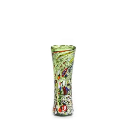 Zdjęcie Ręcznie wykonany wazon ze szkła murano (19 cm)