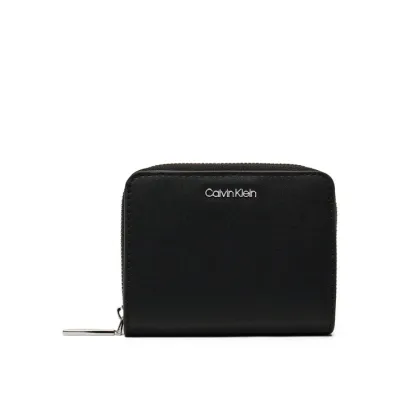 Zdjęcie Calvin Klein Portfel damski Ck Must Md Zip Around W/Flap LV04F1029G Czarny