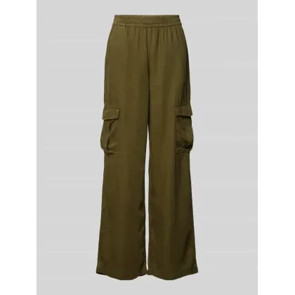 Zdjęcie Spodnie cargo o kroju regular fit z wpuszczanymi kieszeniami w stylu francuskim