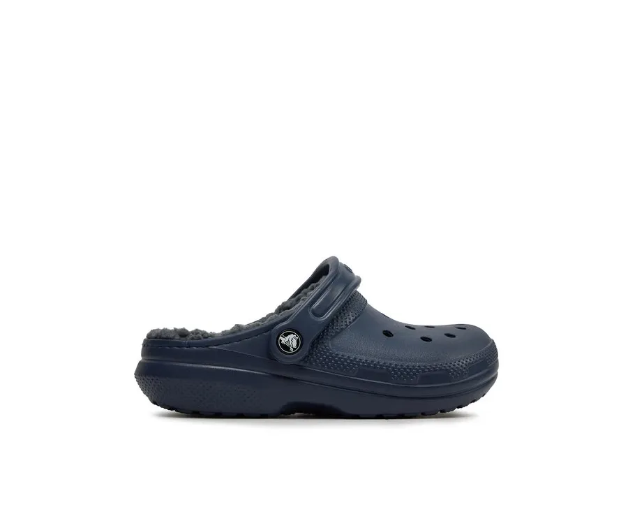 obrazek 1 Crocs Klapki Classic Lined Clog 203591 Granatowy