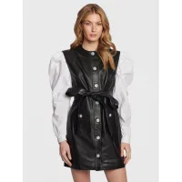 Zdjęcie Custommade Sukienka skórzana Jada 999418448 Czarny Regular Fit