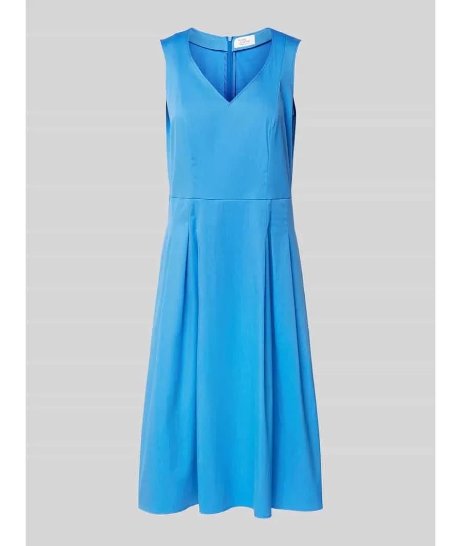 obrazek 1 Sukienka o długości do kolan z dekoltem w serek