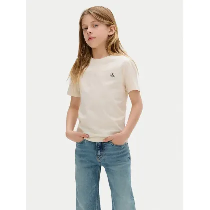 Zdjęcie Calvin Klein Jeans Komplet 2 t-shirtów Monologo IB0IB01093 M Beżowy Regular Fit