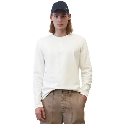 Zdjęcie Marc O'Polo Longsleeve 322219852284 Biały Regular Fit