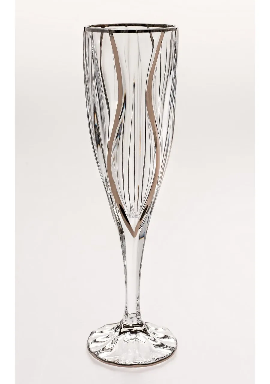obrazek 1 Solidne kieliszki do szampana Ocean - 6 sztuk, 180 ml