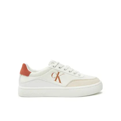 Zdjęcie Calvin Klein Jeans Sneakersy Classic Cupsole Laceup Low Lth YW0YW01668 Biały