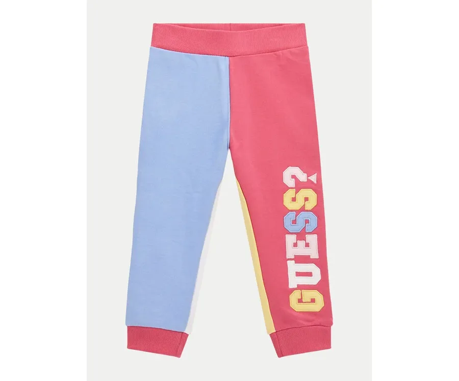 obrazek 1 Guess Spodnie dresowe K4YQ14 KA6R3 Kolorowy Relaxed Fit