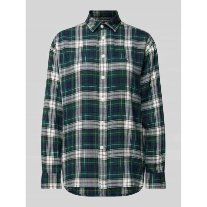 Zdjęcie Bluzka koszulowa z wyhaftowanym logo