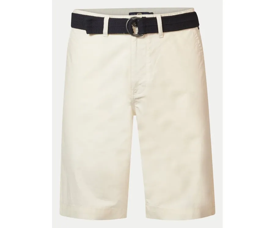 obrazek 1 Petrol Industries Szorty materiałowe M-1040-SHO501 Biały Slim Fit