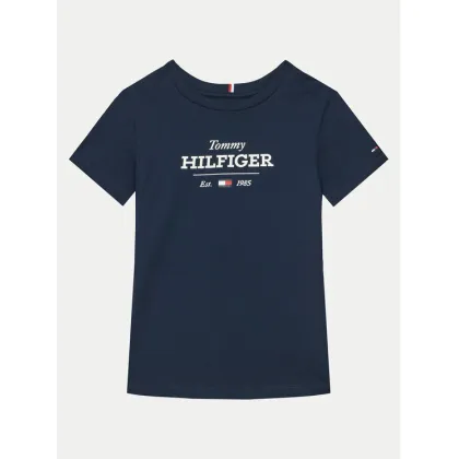 Zdjęcie Tommy Hilfiger T-Shirt KB0KB09356 S Granatowy Regular Fit