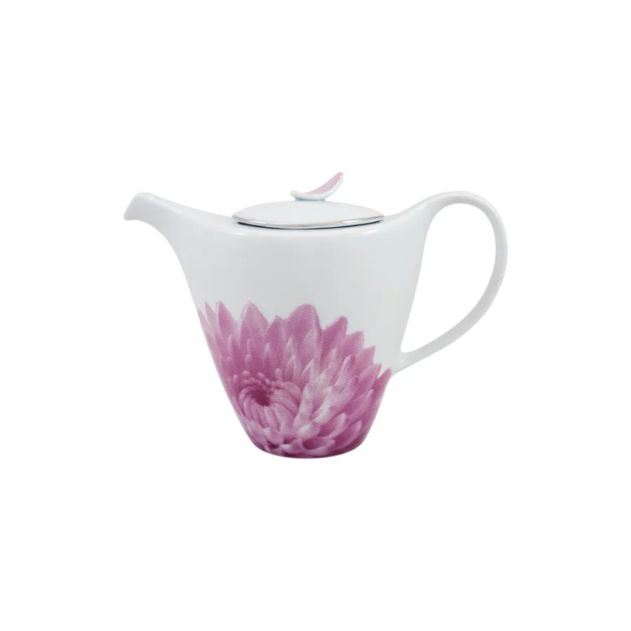 obrazek 20 Delikatna porcelanowa zastawa stołowa z motywem kwiatowym - Porcel