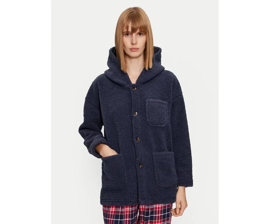 obrazek 1 Selmark Bluza Espiga PC088 Granatowy Regular Fit