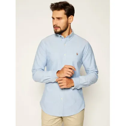 Zdjęcie Polo Ralph Lauren Koszula Classics 710767444001 Niebieski Slim Fit