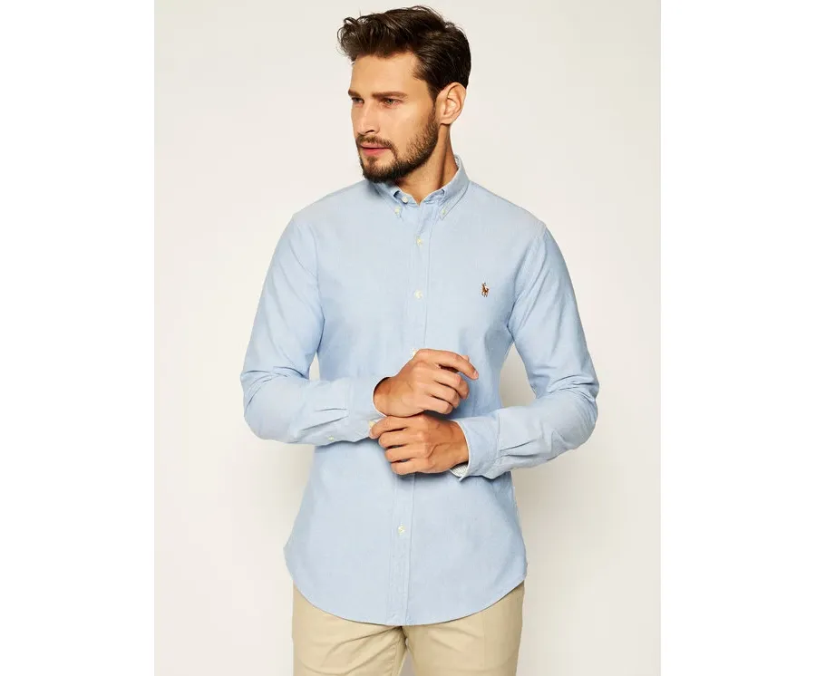 obrazek 1 Polo Ralph Lauren Koszula Classics 710767444001 Niebieski Slim Fit