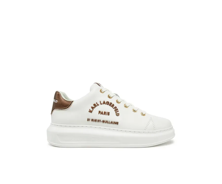 obrazek 1 KARL LAGERFELD Sneakersy Kapri KL62539M Biały