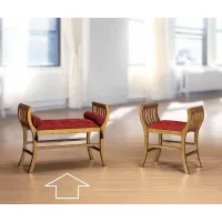 Picture An exclusive antique bench for a beautiful interior - Morello Gianpaolo