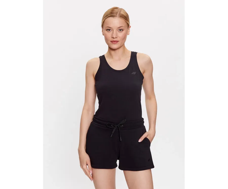 obrazek 1 4F Top 4FSS23TTSHF581 Czarny Regular Fit