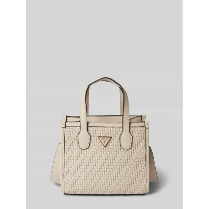 Zdjęcie Torba tote mini z detalami z logo model ‘SILVANA’