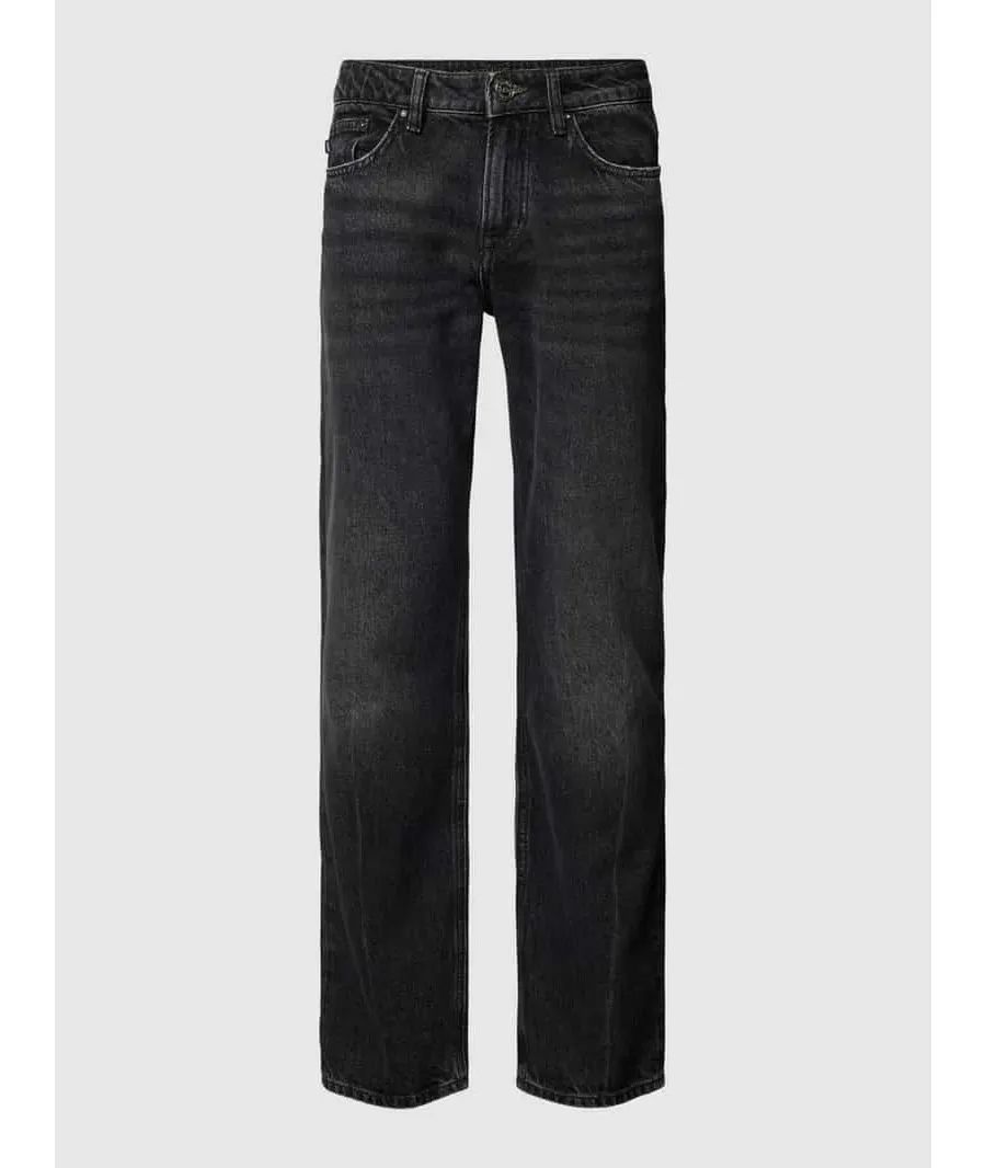 obrazek 1 Jeansy o kroju modern fit z detalem z logo model ‘MITCH’