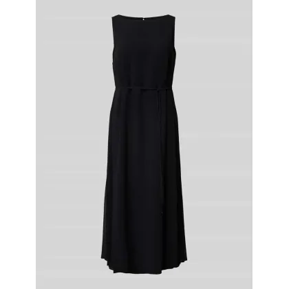 Zdjęcie Sukienka midi w jednolitym kolorze