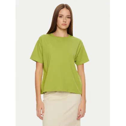 Zdjęcie American Vintage T-Shirt Fizvalley FIZ02AH24 Zielony Loose Fit