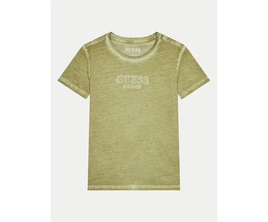 obrazek 1 Guess T-Shirt L4GI30 K8HM4 Zielony Regular Fit