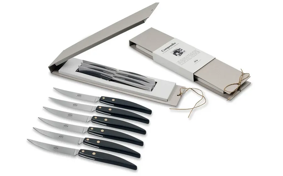 obrazek 14 Wspaniały zestaw noży stołowych włoskiej marki Berti Knives