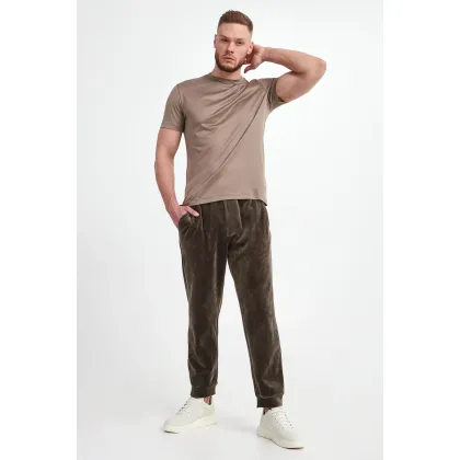Zdjęcie Spodnie dresowe męskie welurowe EMPORIO ARMANI Emporio Armani